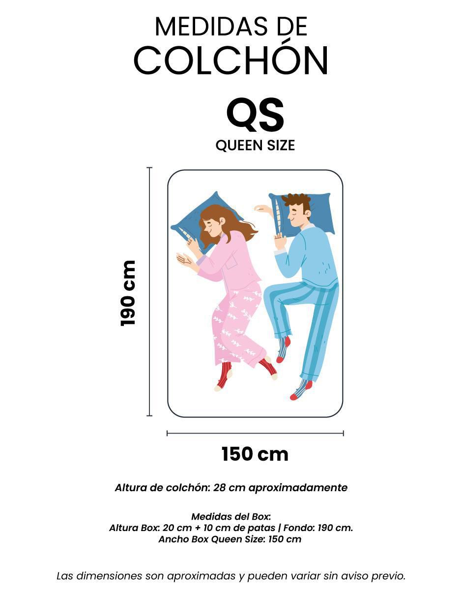 Juego de colchón y box Aries 8