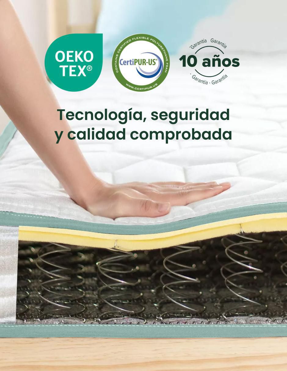Colchón en caja Zinus bonnell