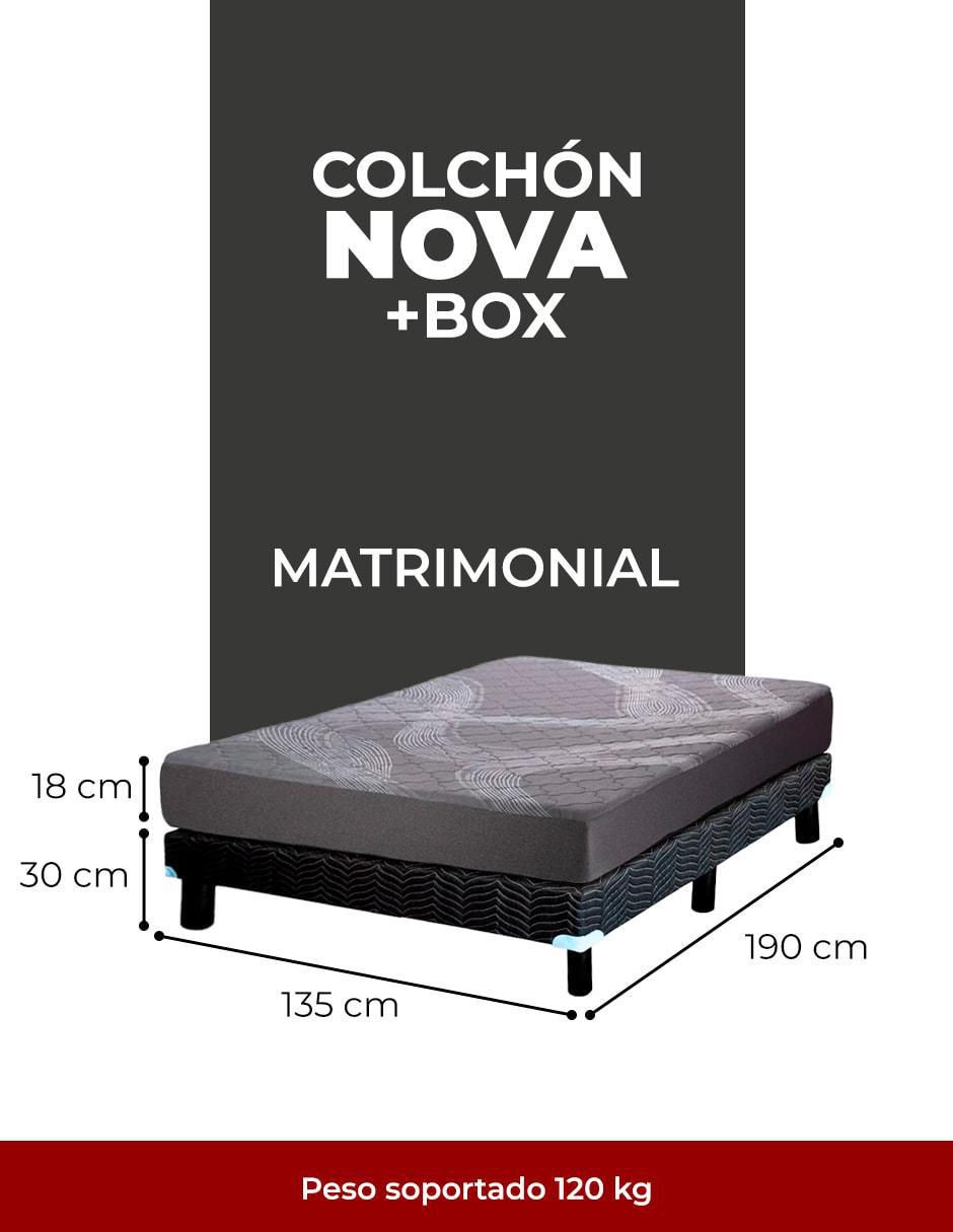 Juego de colchón y box Nova 6