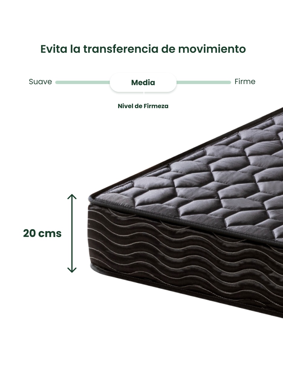 Colchón en caja pocket 4