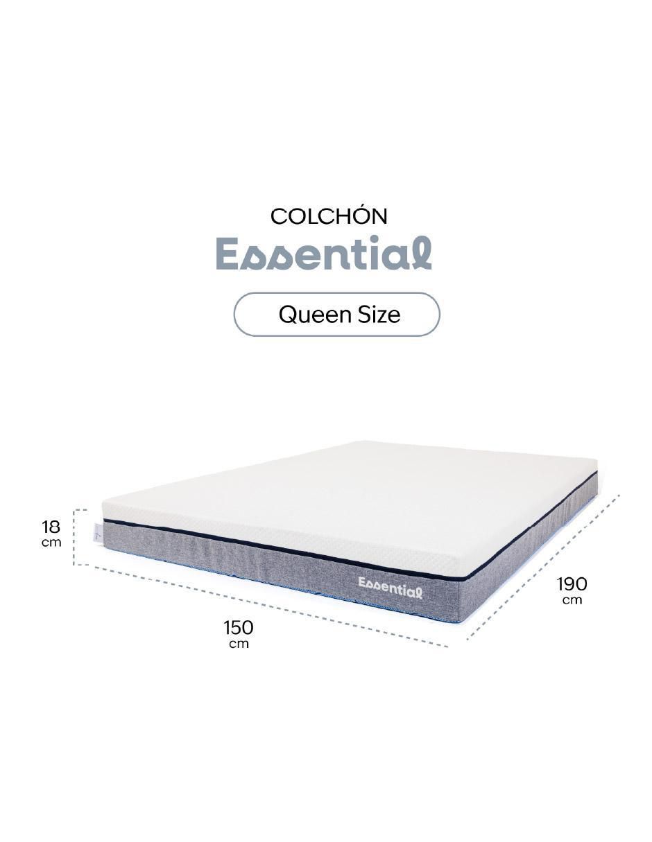 Colchón en caja essential 8