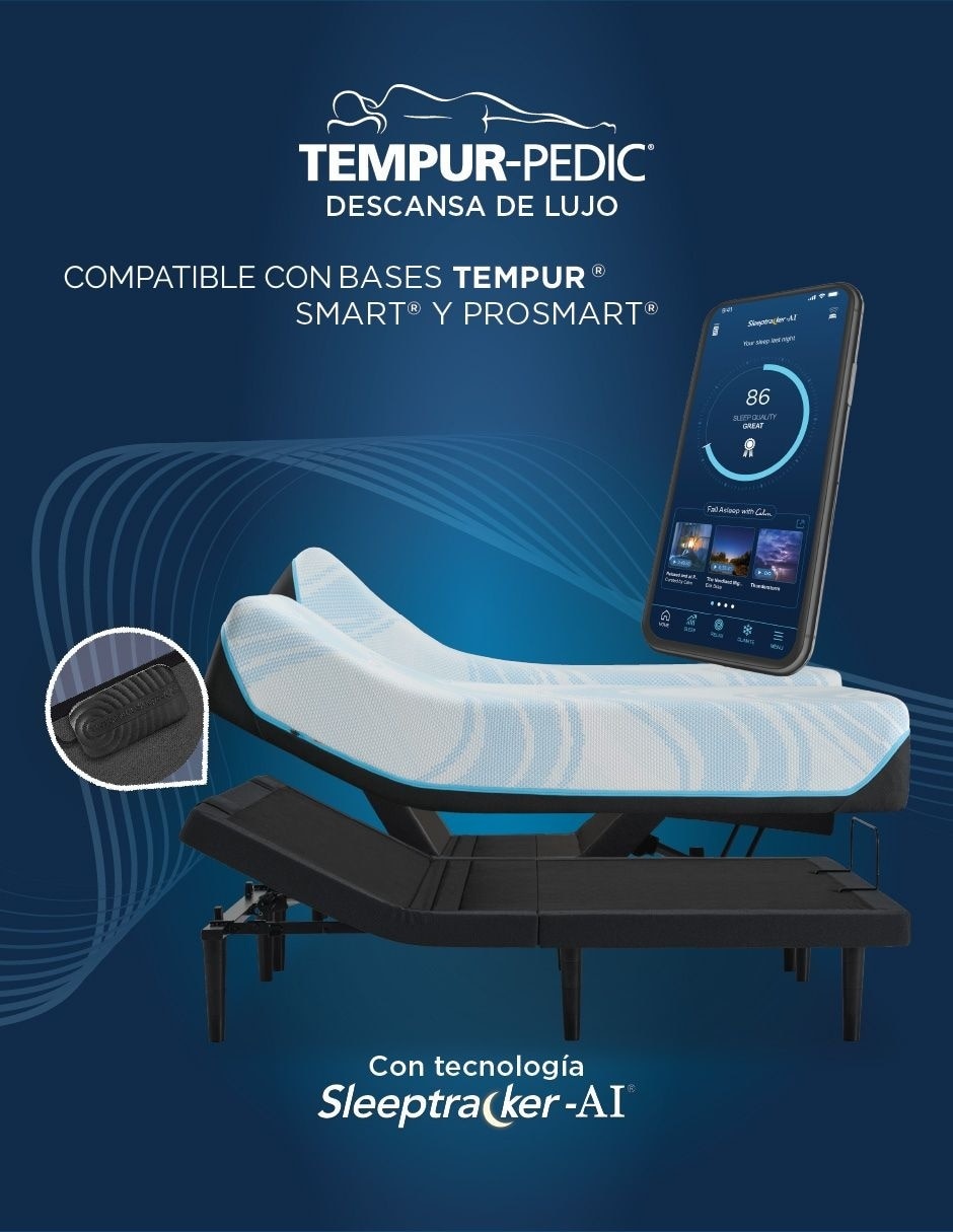 Colchón regular Tempur Pro Breeze Medium Hybrid confort