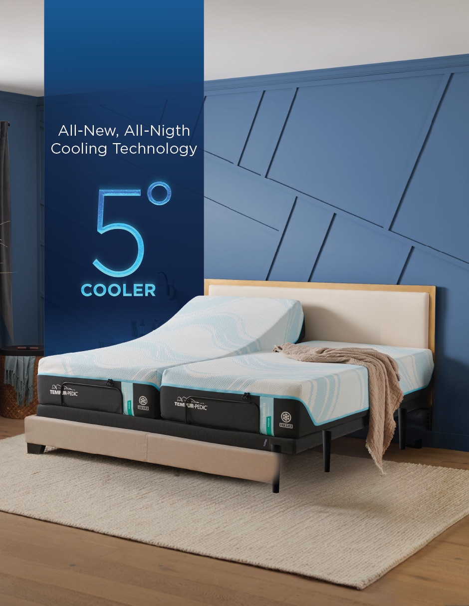 Colchón regular Tempur Pro Breeze Medium Hybrid confort