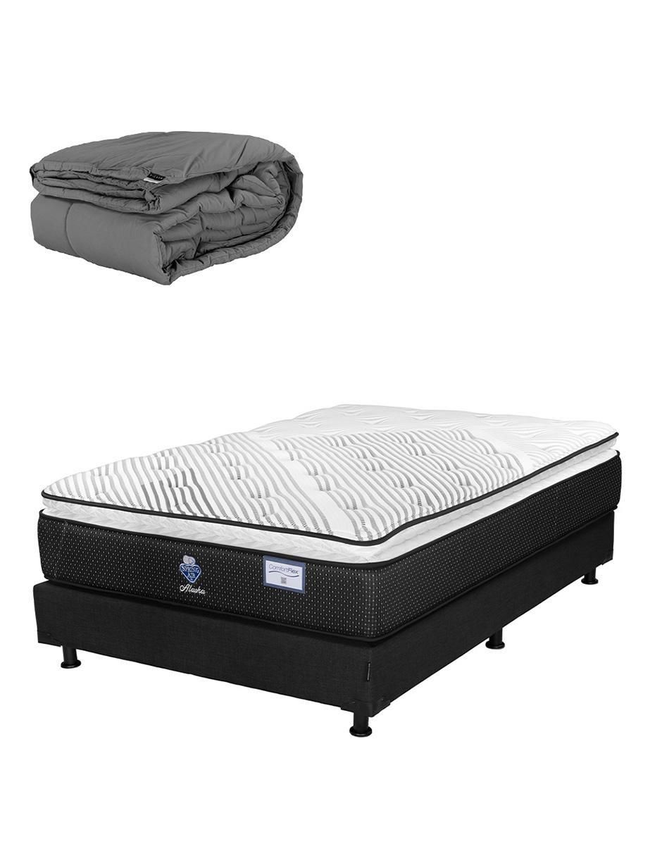 'juego de colchón y box' alaska box spring air 'juego de colchón y box' alaska box spring air