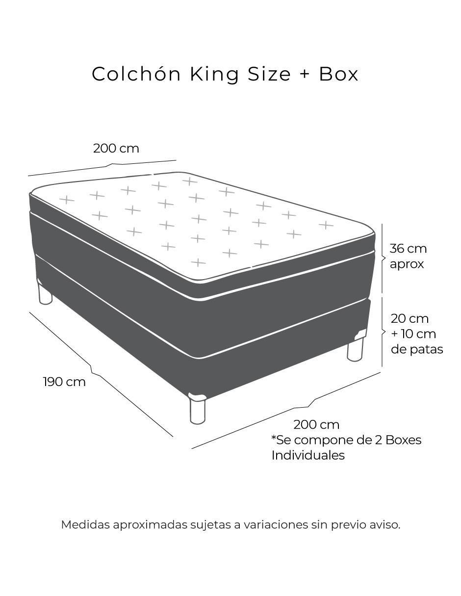 Juego de colchón y box Alaska Suave Spring Air