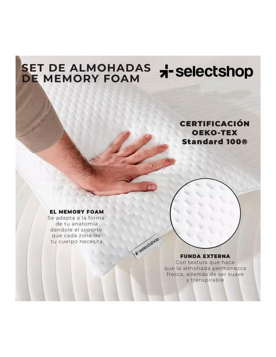Almohada Select Shop firmeza media