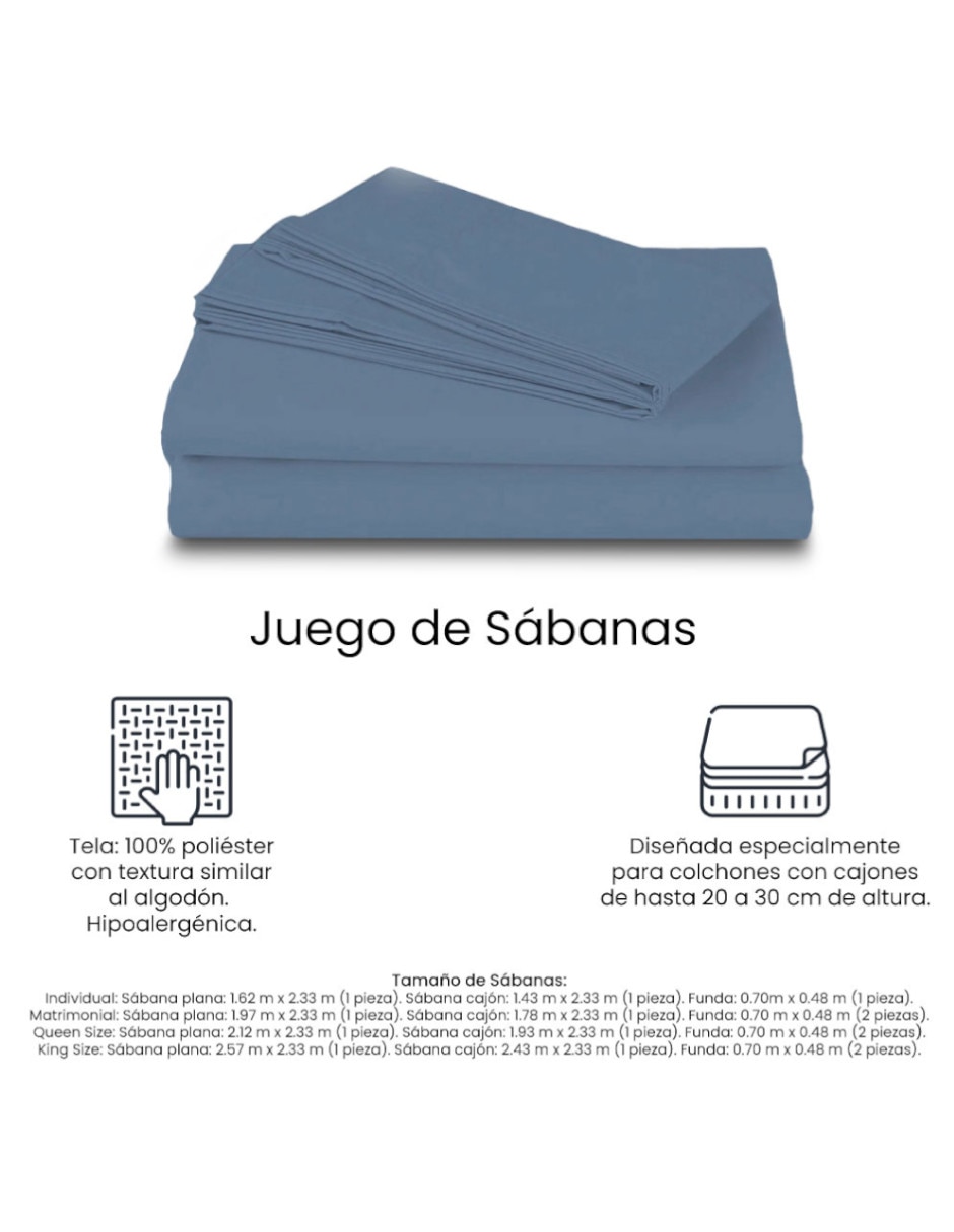 Juego de colchón y box Dover 8