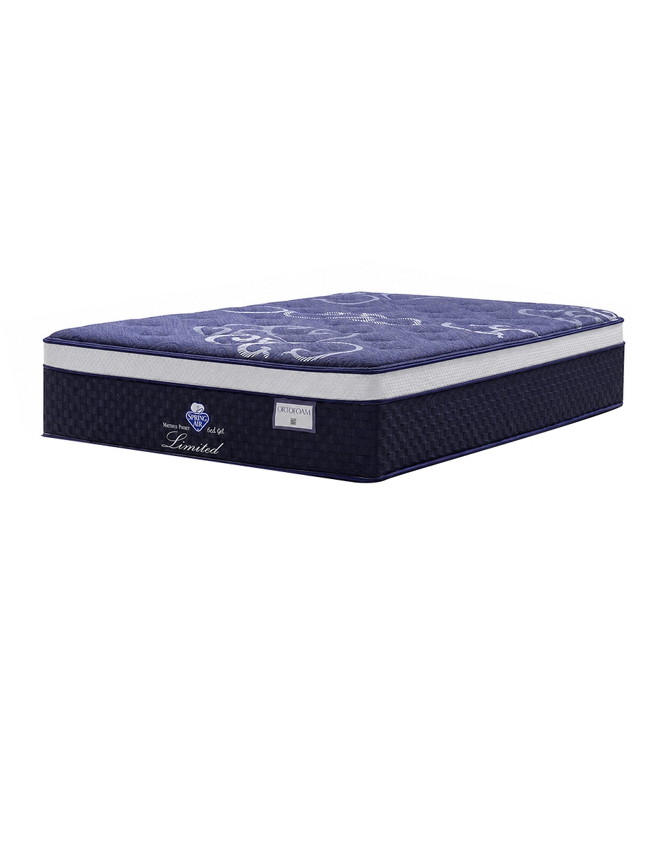 Colchón AMÉRICA Tecnología Memory Grafito Latex Cotton