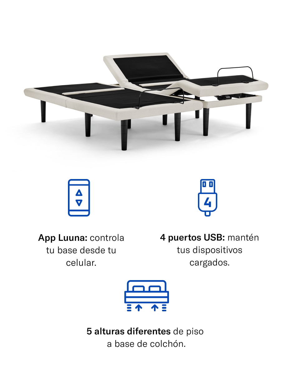 Cama eléctrica de 4 posiciones 3