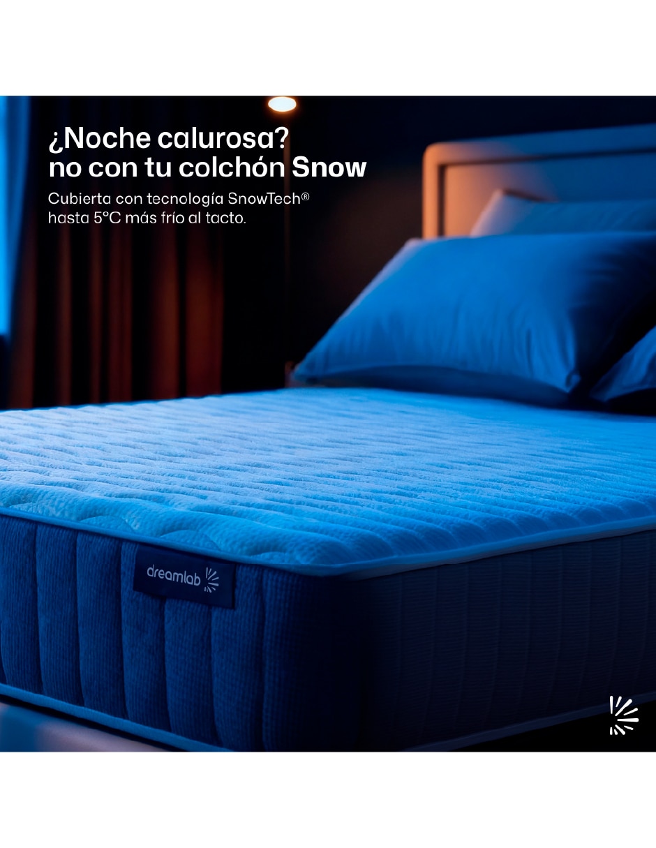 Colchón en caja snow