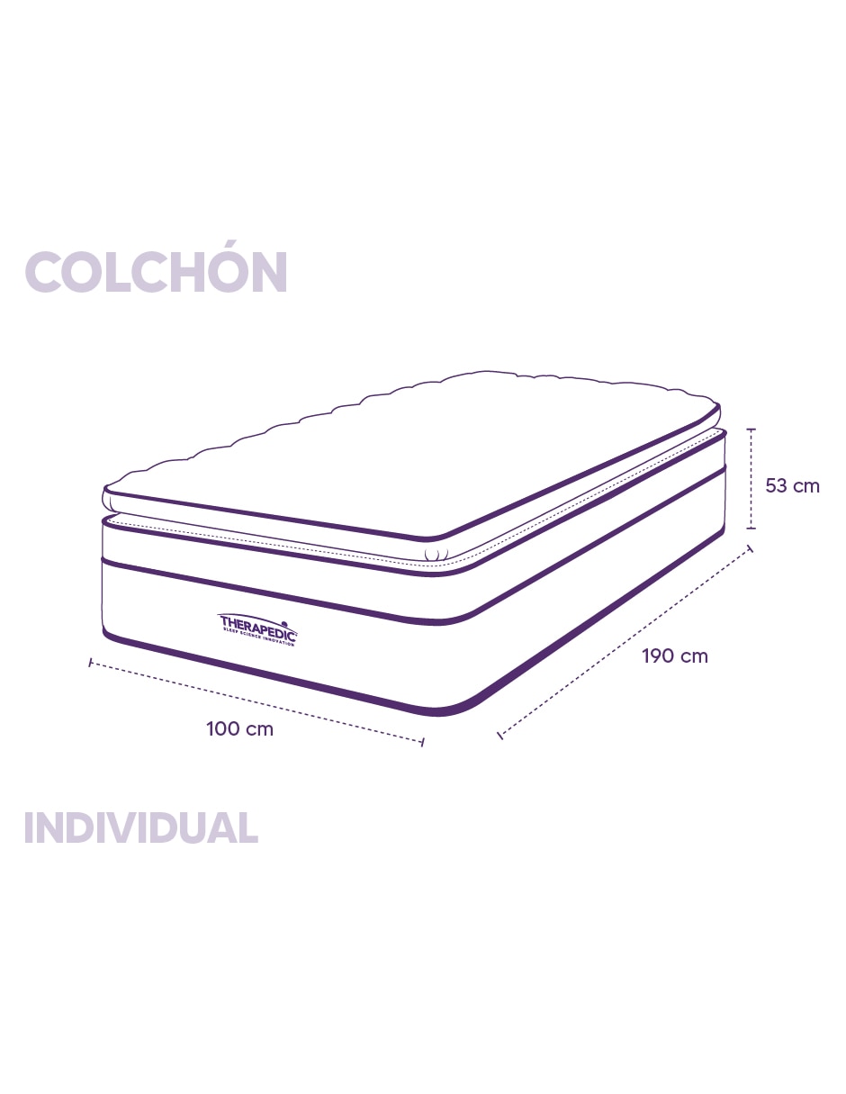 Colchón therapedic zeus