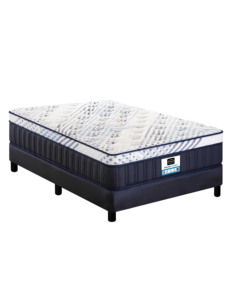 Juego de colchón y box Prime Sleep América