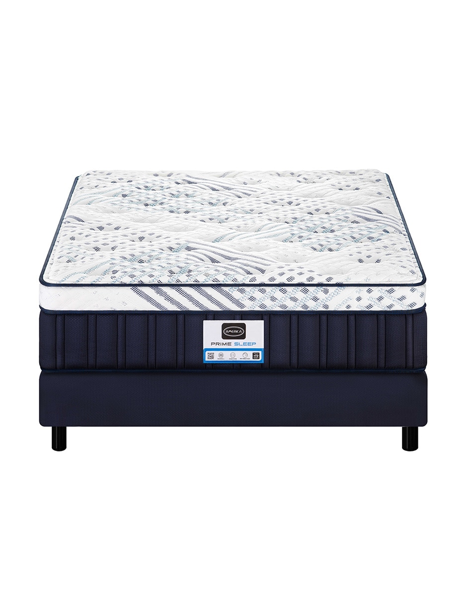 Juego de colchón y box Prime Sleep