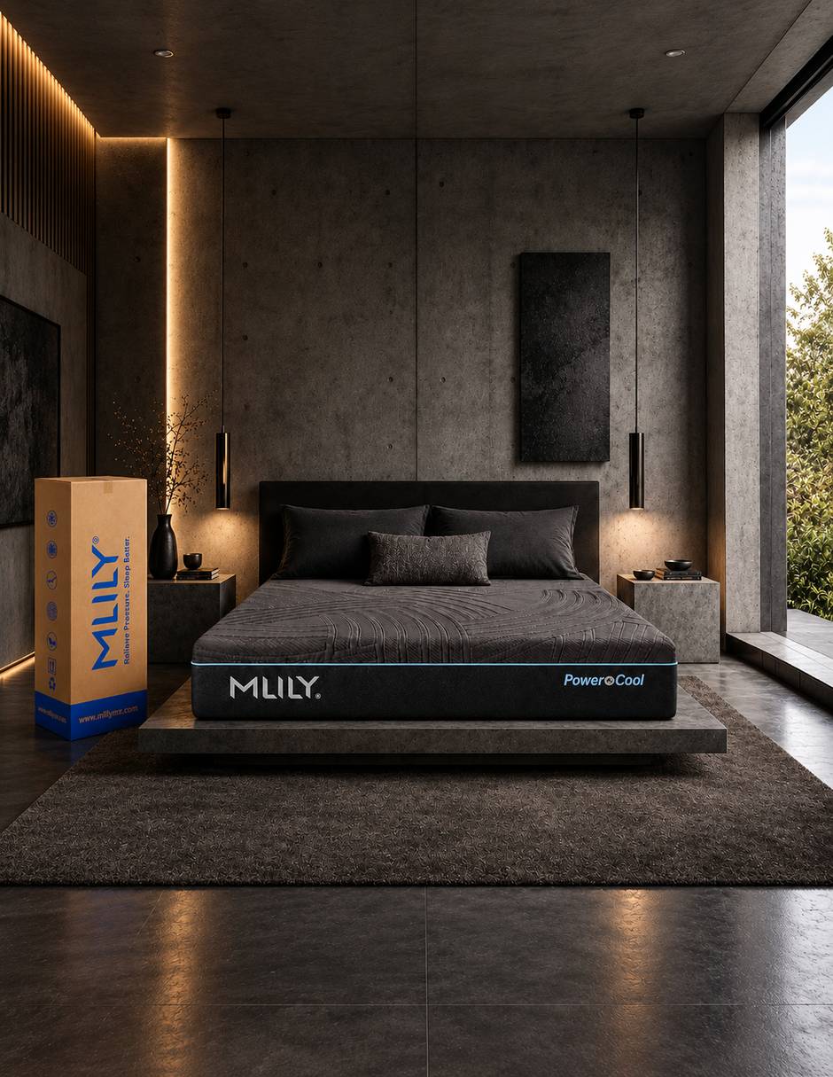 Colchón en caja velux cryo