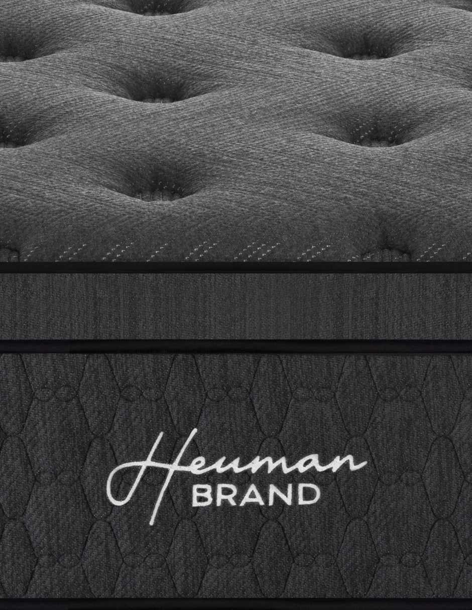 Colchón en caja carbón memory foam grafito 13