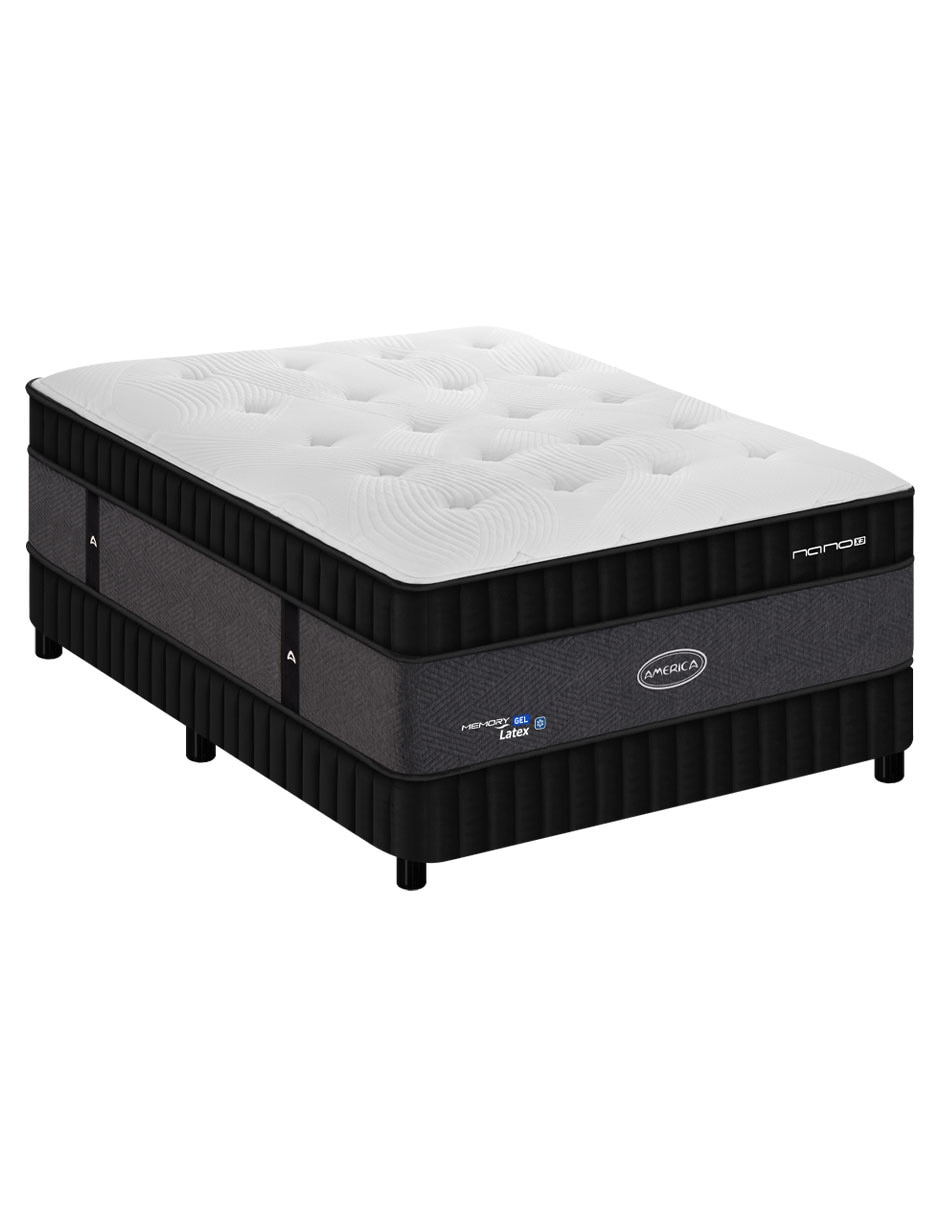 Juego de colchón y box quantum freeze 5