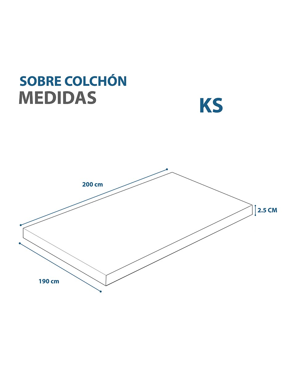 Colchoneta Topper confort Medio 9