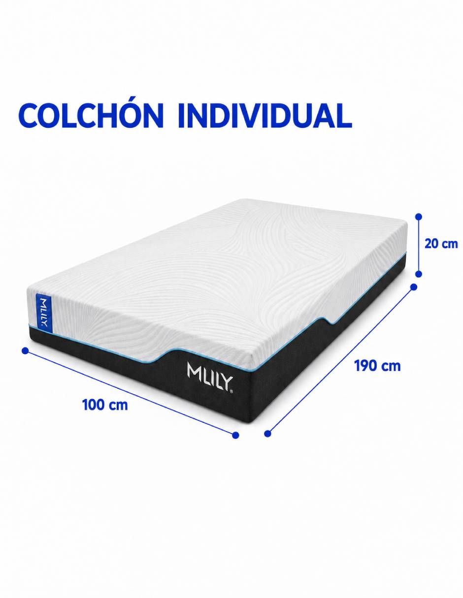 Colchón en caja novu 8