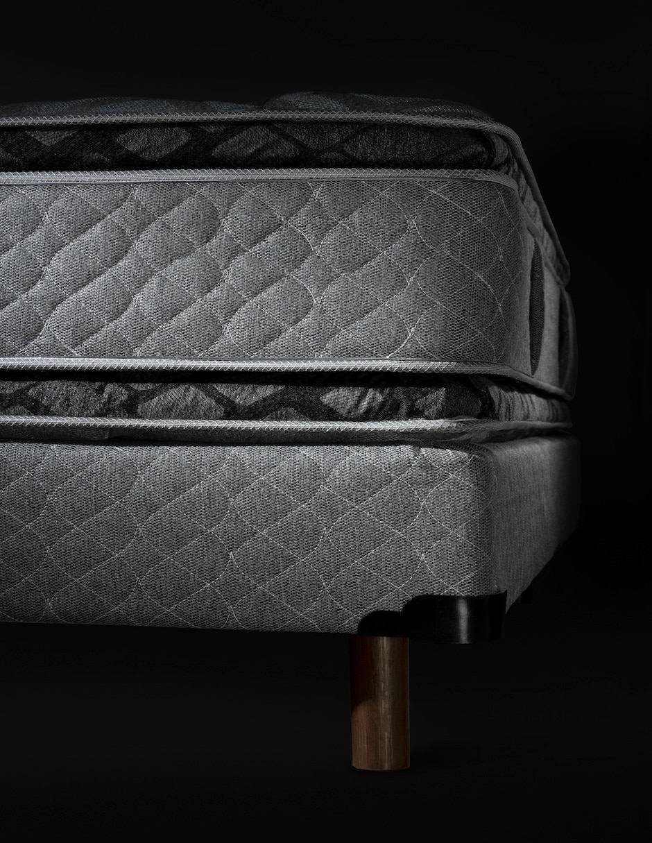 Colchón Status Doble Colchoneta Híbrido Espuma Acolchada Lesterpad