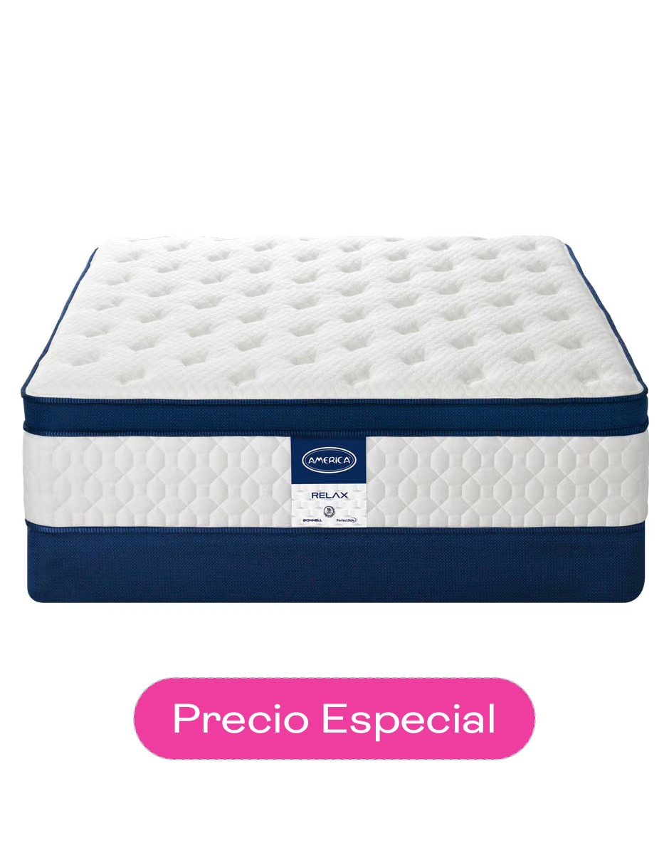 Juego de colchón y box relax