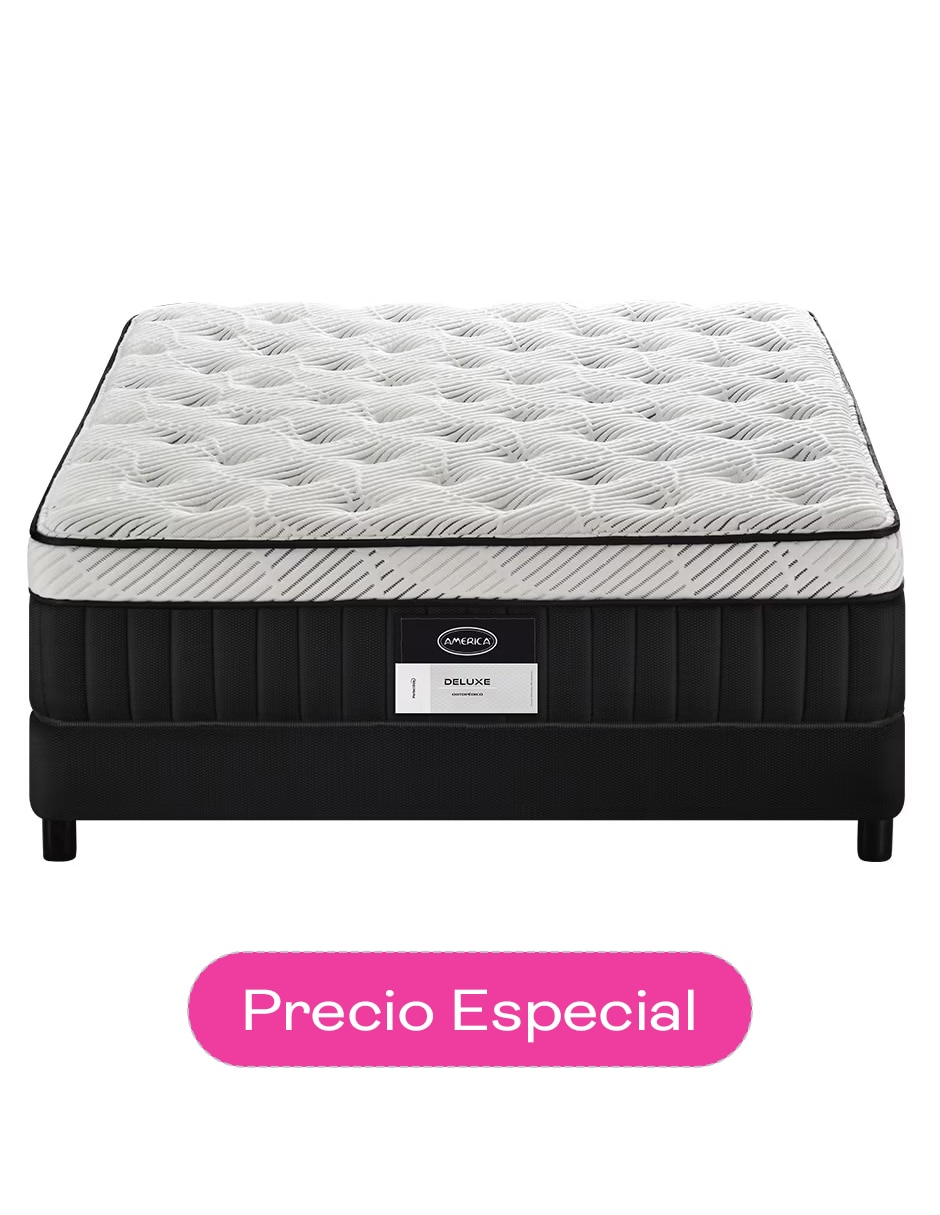 Juego de colchón y box deluxe